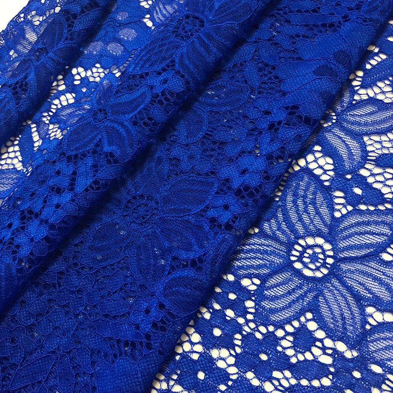 Lace Fabric Dress Nylon Warp Knit for Women's Wear Wholesale Supplier 11